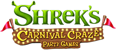 Shrek's Carnival Craze title screen for Playstation 2